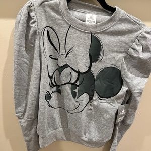 Disney Women’s Ruffle sleeve Minnie sweatshirt